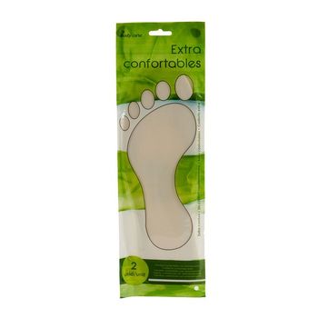 Plantillas Extra Comfort Plástico Natural (2 Uds)