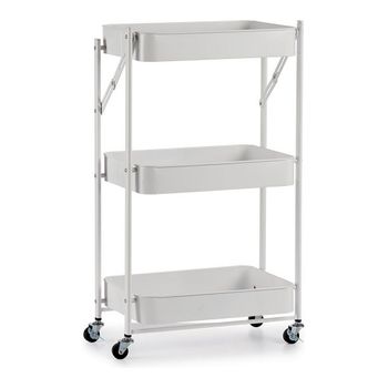 Carrito De Cocina, Carrito Verdulero Kara Armazón Blanco,,olmo con Ofertas  en Carrefour