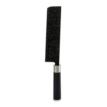 Cuchillo Para Carne Negro Acero Inoxidable (2 X 37,5 X 7,5 Cm)