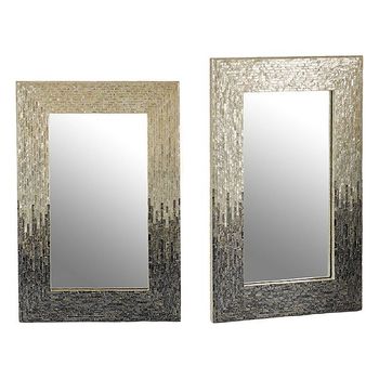 Espejo Gris Degradado Espejo (2,5 X 91,5 X 61,5 Cm)