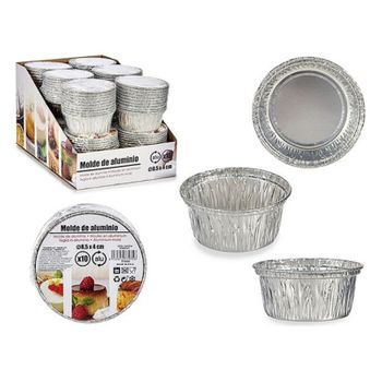 Molde Para Flan Desechable (10 Uds)