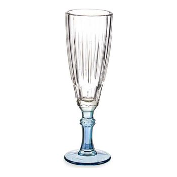 Copa De Champán Exotic Cristal Azul (170 Ml)