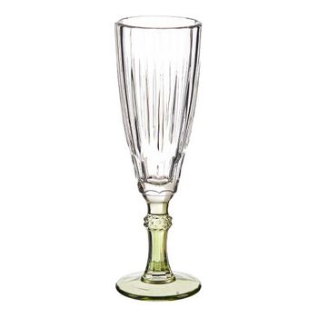 Copa De Champán Exotic Cristal Verde (170 Ml)