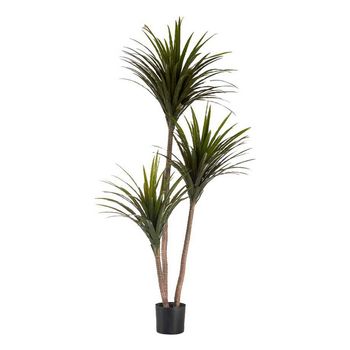 Planta Decorativa Hoja Estrecha Verde Plástico (80 X 200 X 105 Cm)