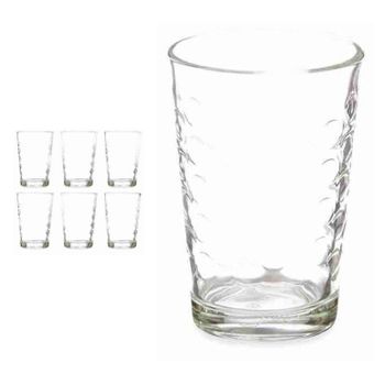 Lote 6 Vasos Agua Circulos 200 Ml