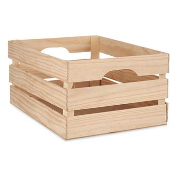 Caja Decorativa Madera De Pino (31 X 20 X 41 Cm)