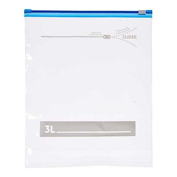 Bolsa Multiusos Zip (3 L) (15 Uds)