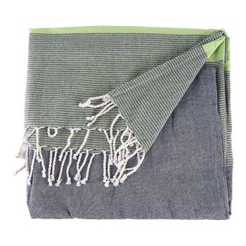 Foulard Multiusos Rayas Verde (160 X 200 Cm)