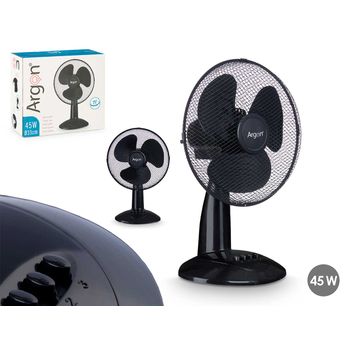 Ventilador De Mesa Negro 45w