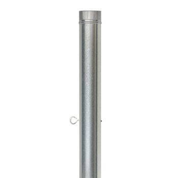 Tubo Llave Galvanizado Diam. 100 L 1 Mt