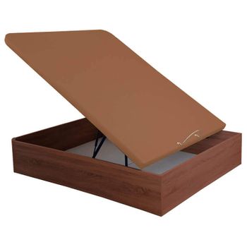 Canapé Abatible Relax Musa 3d Gran Capacidad Alturas 38/32 Cm - Wengue -  180x190 Cm - Altura 32 Cm con Ofertas en Carrefour