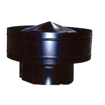 Sombrerete Antirrevocante Vitrificado Negro 110mm - Exojo - Av110,,