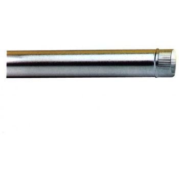 Tubo Estufa Galvanizado 1mt 300mm 0.8mm - Exojo - Tg30008