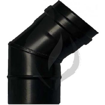 Codo Pellet Vitrificado Ø 80 Mm A 45º - Exojo - Pvc08045