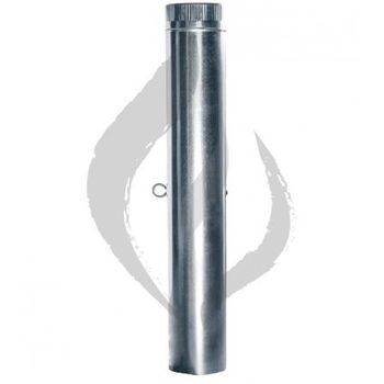 Tubo Galvanizado Ø 90 Mm Con Llave - Exojo - Tg090l