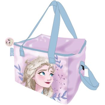 BOLSA ALMUERZO 22.5X14X27CM NEOPRENO ROSA RAINBOW BE