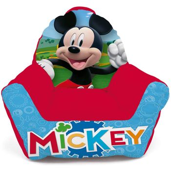 Sillón Sofá Espuma Mickey Mouse Disney 52 X 48 X 51 Cm