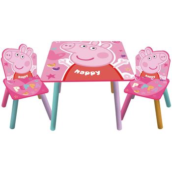 Set De Mesa Y Silla Infantil 2 Piezas Lets Study Rosa Jamara con Ofertas en  Carrefour