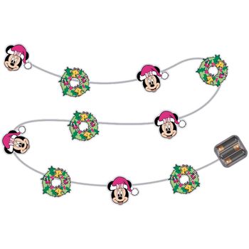 Guirnalda Luz 10 Leds Flash De Minnie Mouse Disney