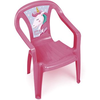 Silla Plástico Monoblack Unicornio