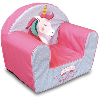 Sillón Infantil Para Niños +3 Años Con Asiento Acolchado Rosa Homcom con  Ofertas en Carrefour