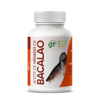 Aceite De Higado De Bacalao 110 Perlas De 685 Mg Ghf