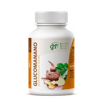 Glucomanano 100 Cápsulas 600 Mg Ghf