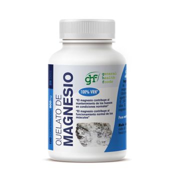 Quelato De Magnesio 100 Comprimidos De 900 Mg Ghf