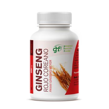 Ginseng Rojo Coreano 90 Cápsulas 500 Mg Ghf