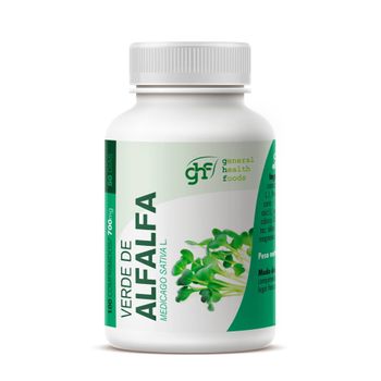 Verde De Alfalfa 100 Comprimidos 700 Mg Ghf