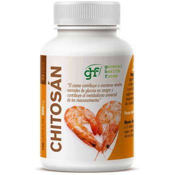 Ghf Chitosan 600 Mg 100 Capsulas