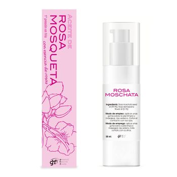 Aceite De Rosa Mosqueta Con Esencia De Rosas 50 Ml Ghf