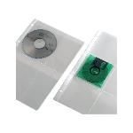 Iberplas Fundas Cd/dvd 15 Ud Pvc Transparentes Y Capacidad Para 4 Cd´s Cada Funda 475...