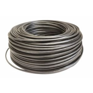 Cable Eléctrico De Hilo Flexible Negro Cemi 750v 6mm 100m