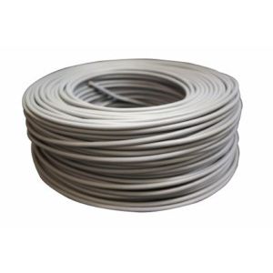 Cable Eléctrico De Hilo Flexible Blanco Cemi 750v 6mm 100m