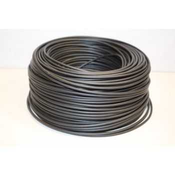 Cable Eléctrico De Hilo Flexible Negro Cemi Lh 2,5mm 200m