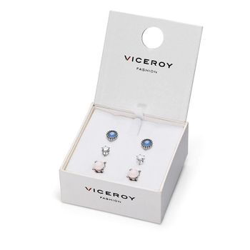 Pendientes Viceroy 3095e01019 Pack Mujer Rodio Fashion