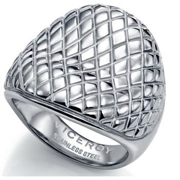 Joyeria Viceroy Modelo Fashion 6390a11200 - Anillo 16.5mm De Acero Inoxidable