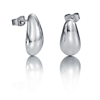 Joyeria Viceroy Modelo Air 50004e11000 - Pendientes De Acero Inoxidable