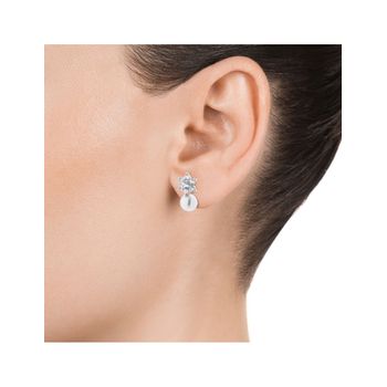 Pendientes Viceroy Plata Flor Perla 5111e000-68