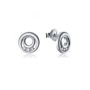 Pendientes Viceroy Plata Doble Anilla 7135e000-38