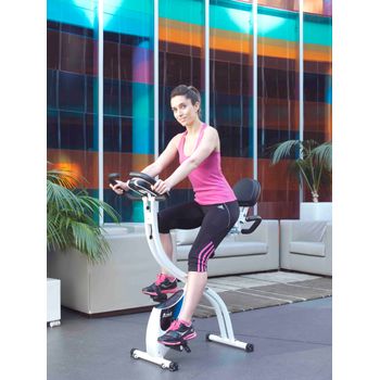 Bicicleta Estática Prixton Bike Fit - Resistencia 1,5 Kilos 8 Niveles  Respaldo Plegable con Ofertas en Carrefour