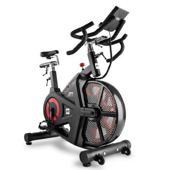 Bicicleta Spinning  Bh Fitness I.airmag H9122i Uso Semiprofesional Conectado Kinomap