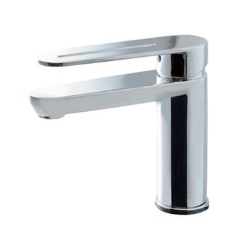 Galindo 4634000 Nine Grifo De Lavabo Maneta Abierta Cromo Con Desagüe Semiautomático