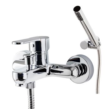 Galindo 2151000 Zip Plus 2.0 Grifo Baño-ducha Cromo Con Accesorios De Ducha