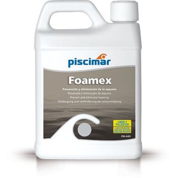 Pm-640 Foamex: Antiespumante Para Spas Y Piscinas. Botella 1 Kg.