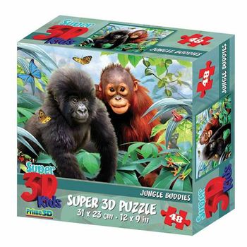 Puzzle 3d Animals (31 X 23 X 5 Cm)