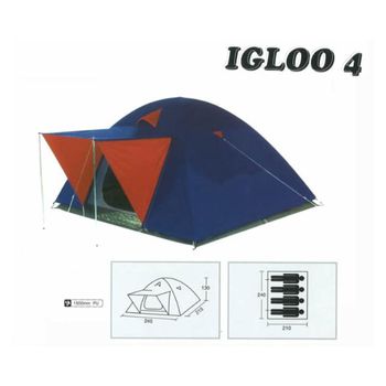 Tienda Igloo 4p. 215x245x130