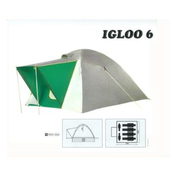 Tienda Igloo 6p. 245x245x145