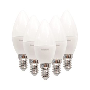 Pack 5 Bombillas Led A60 15w 1350lm E27 Luz Fria Elbat